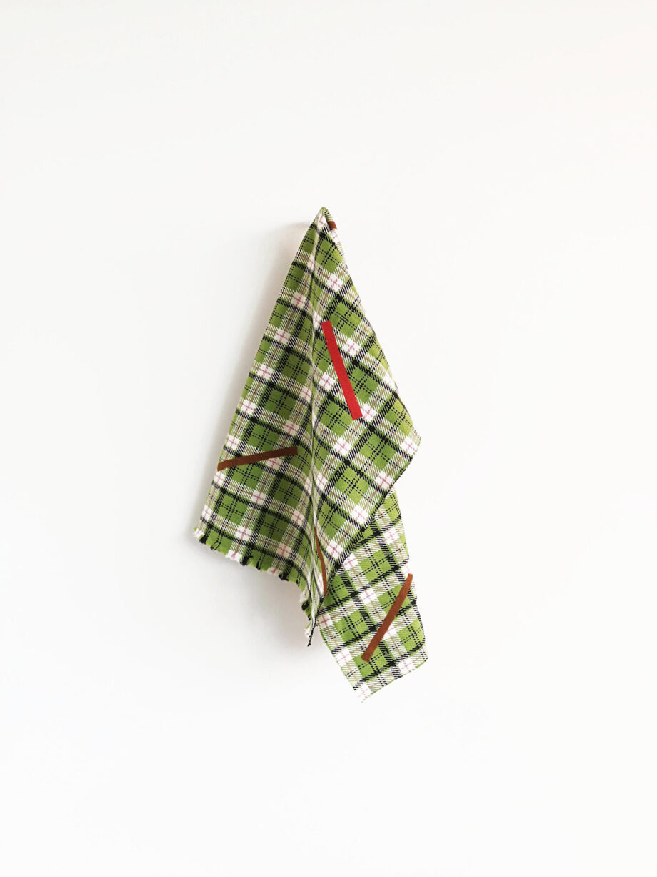 Nuances Fabrics Tissu Carreaux E3525 Sankan Vert 1