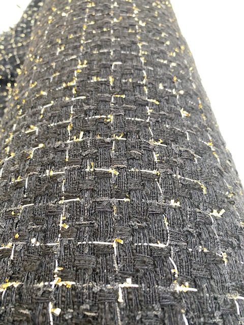 Nuances Fabrics Tissu Carreaux Otis Gold 3