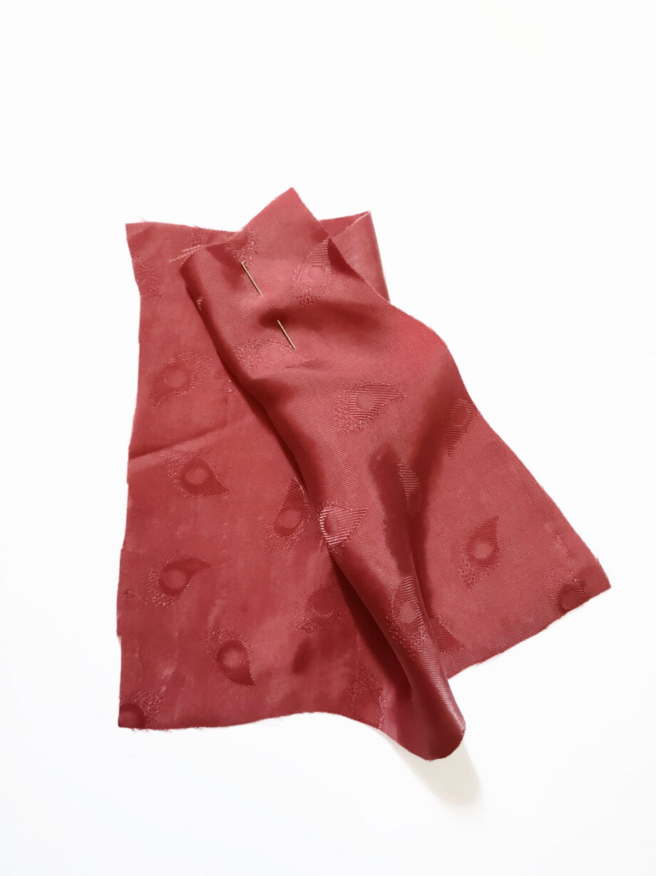 Nuances Fabrics Tissu Cupro E3569 Siga Terracotta 2