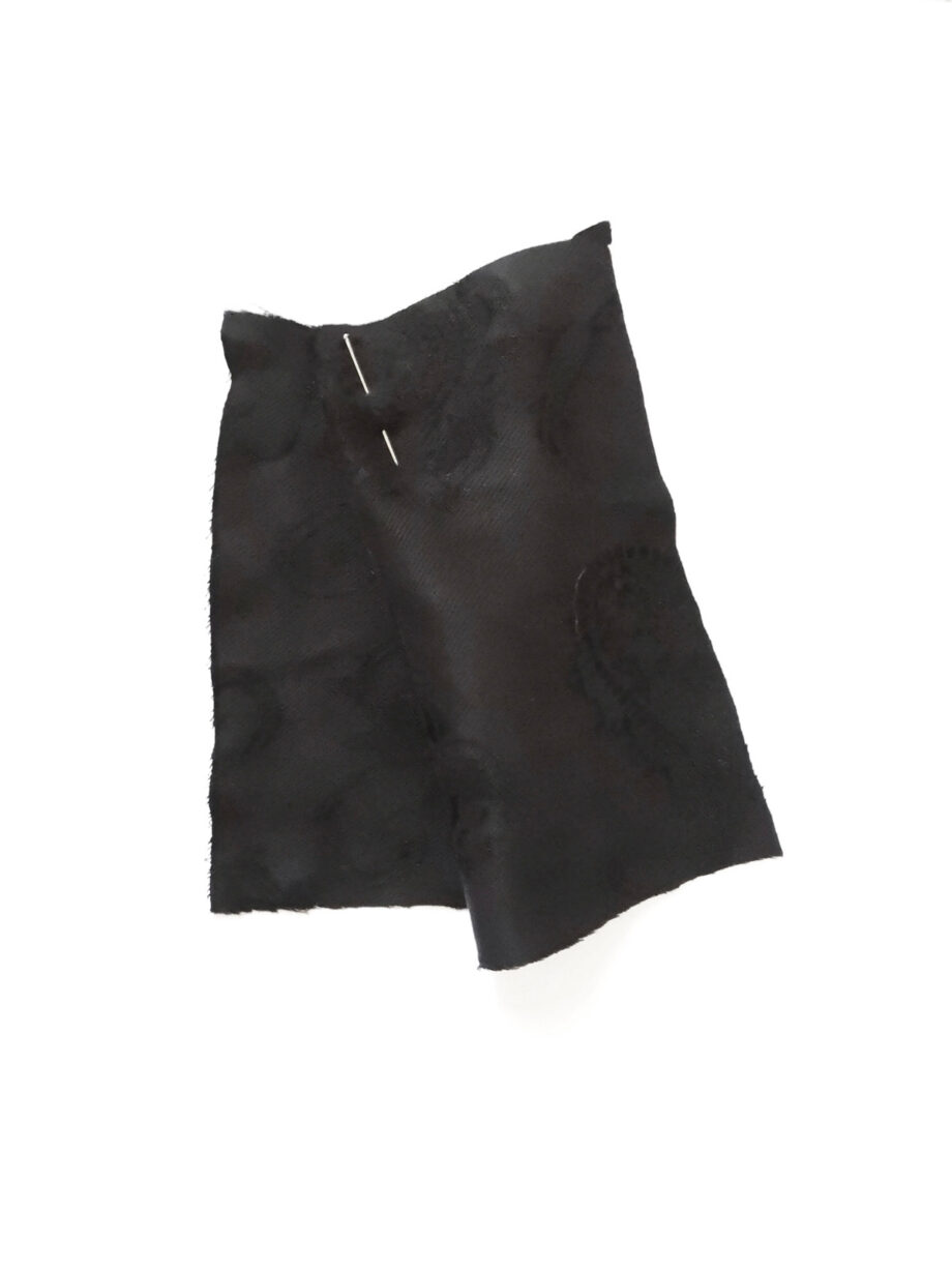 Nuances Fabrics Tissu Cupro E3570 Siline Noir 2
