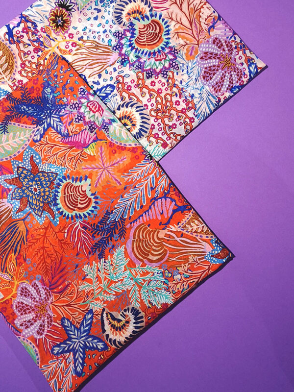 Gala 22 Tissu ImprimÉ Soie Coton Tissu ÉtÉ Pic1