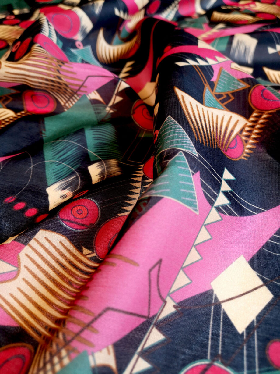 Brune 23 Col Black And Fushia Pic 2