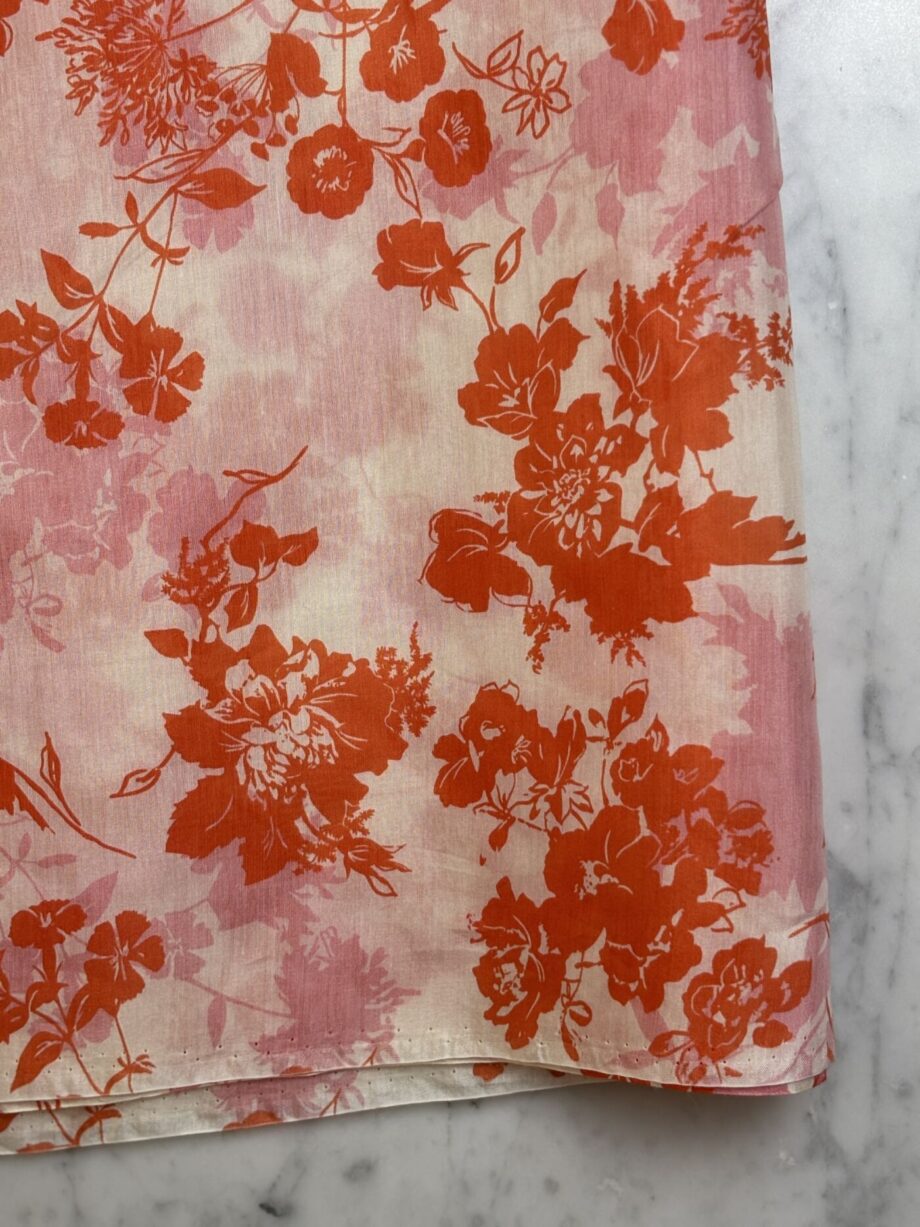 Imprimé Fleurs Soléane Tissus Au Mètre Nuances Fabrics 3