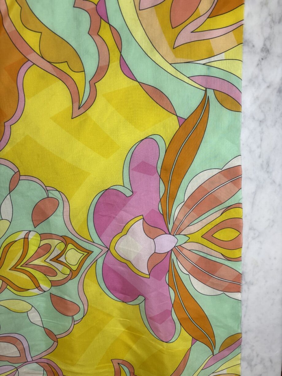 Tissu Voile De Coton Et Soie Imprimé Théa Tissus Au Mètre Nuances Fabrics 2