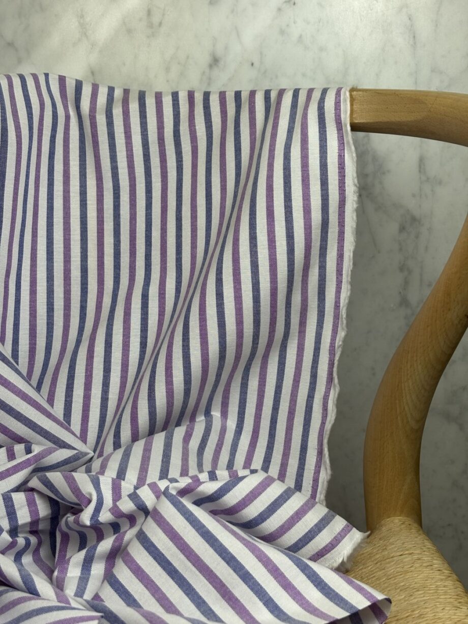 Tissu Ina Toile Coton Souple À Rayures Tissus Au Mètres Nuances Fabrics 3