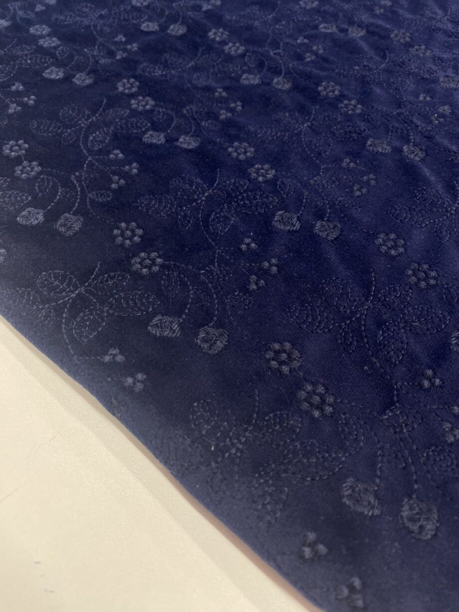 Aghate Velours Brodee Doux Nuances Fabrics (2)