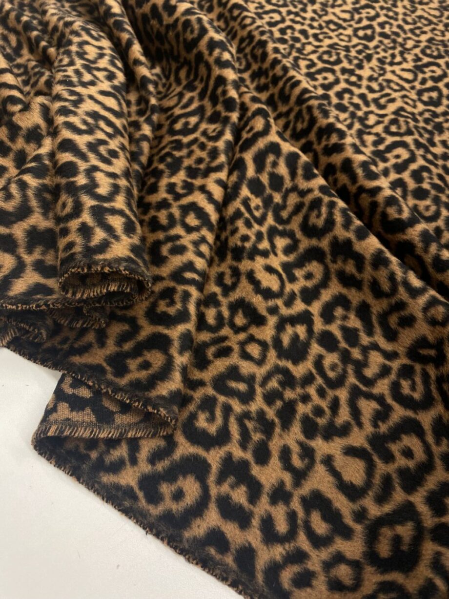 Eva Leopard Feutre Laine Nuances Fabrics (2)