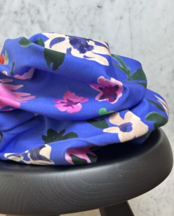 Tissu Jersey Sweat Bleu Albany Tissus Au Mètre Nuances Fabrics 1