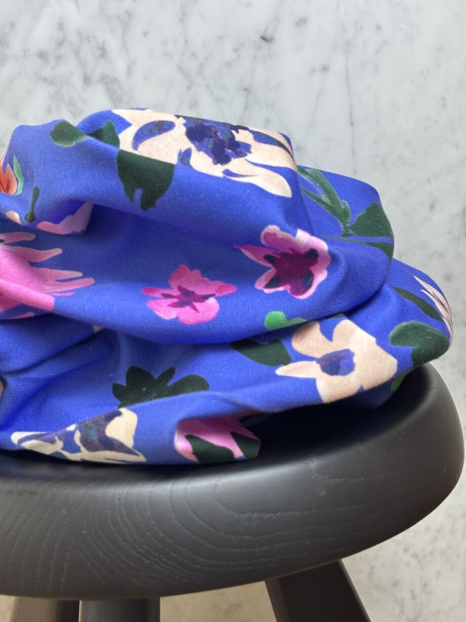 Tissu Jersey Sweat Bleu Albany Tissus Au Mètre Nuances Fabrics 1