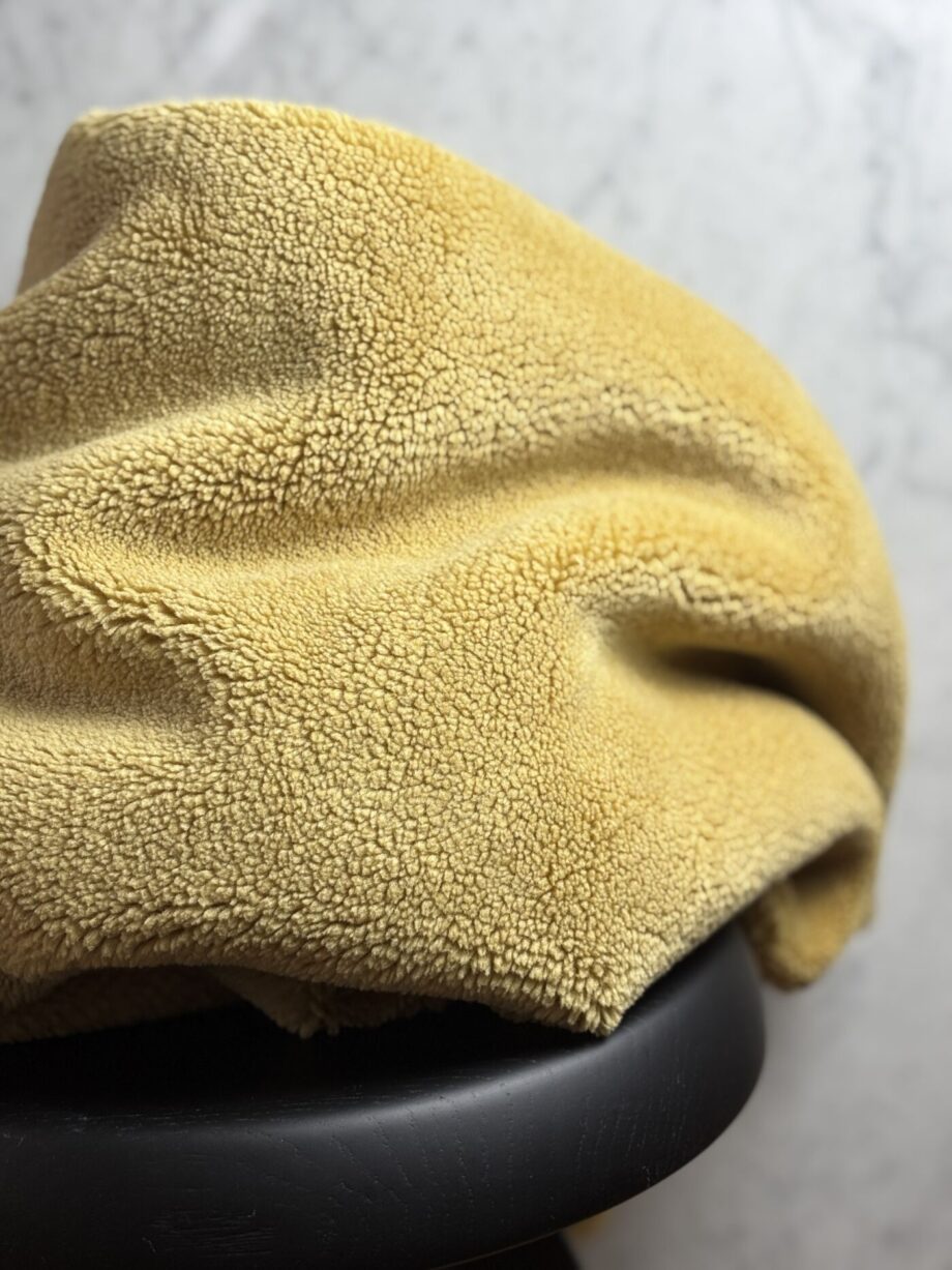 tabara sherpa effet mouton coloris honey tissus au mètre nuances fabrics