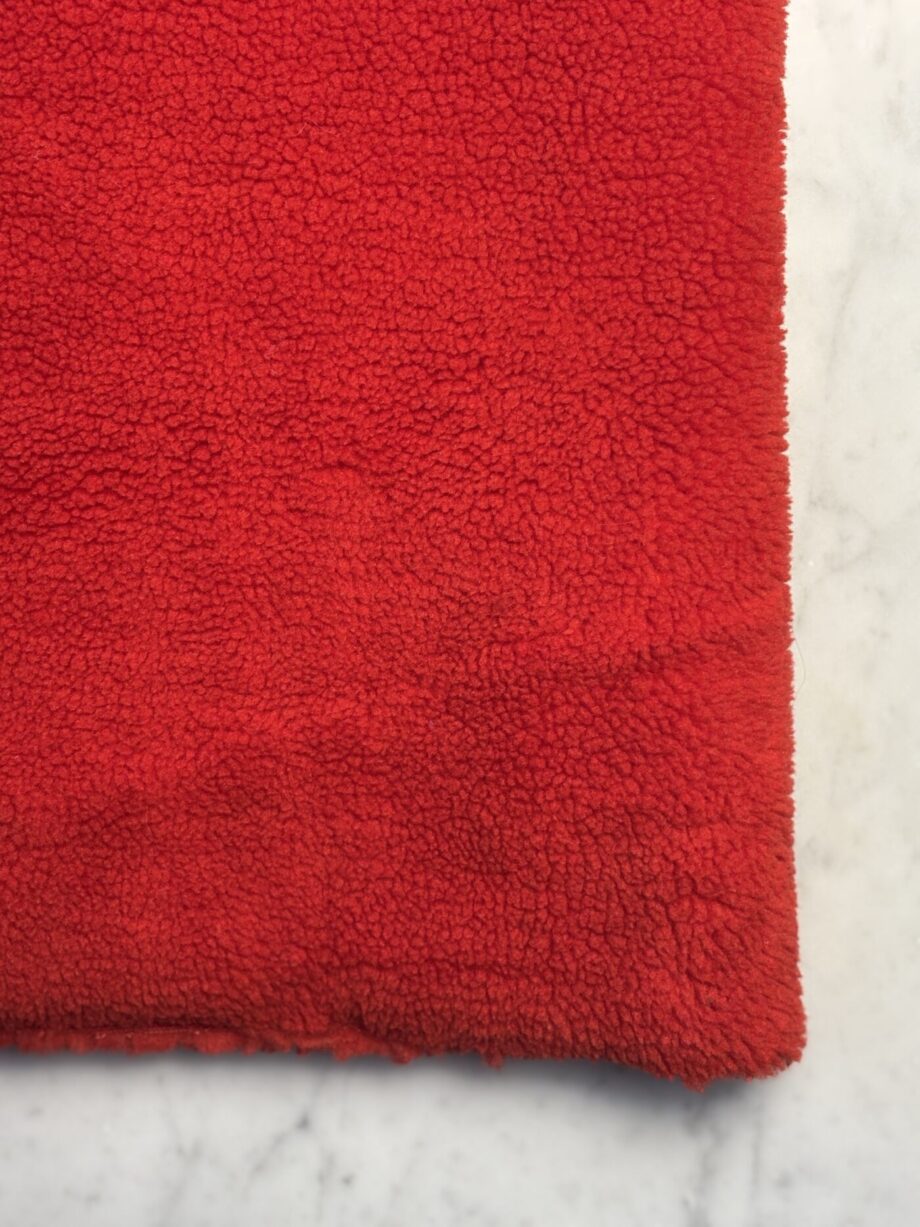 tissu sherpa effet mouton coloris fraise tissu au mètre nuances fabrics
