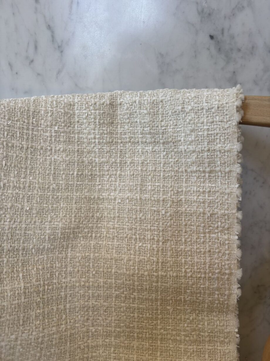 tissu tweed de laine sable enea tissus au mètre nuances fabrics
