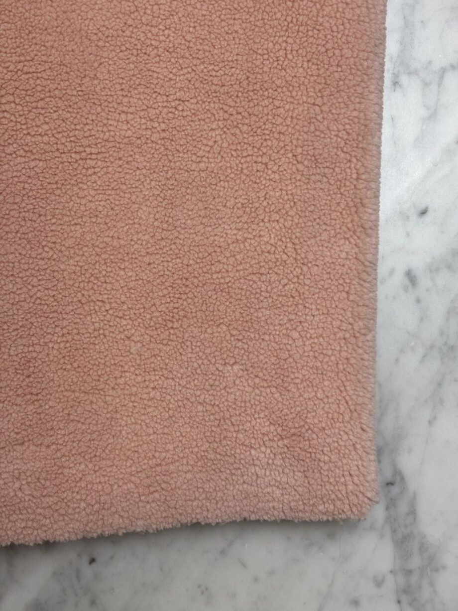 tissu céline sherpa effet mouton coloris dragée tissus au mètre nuances fabrics