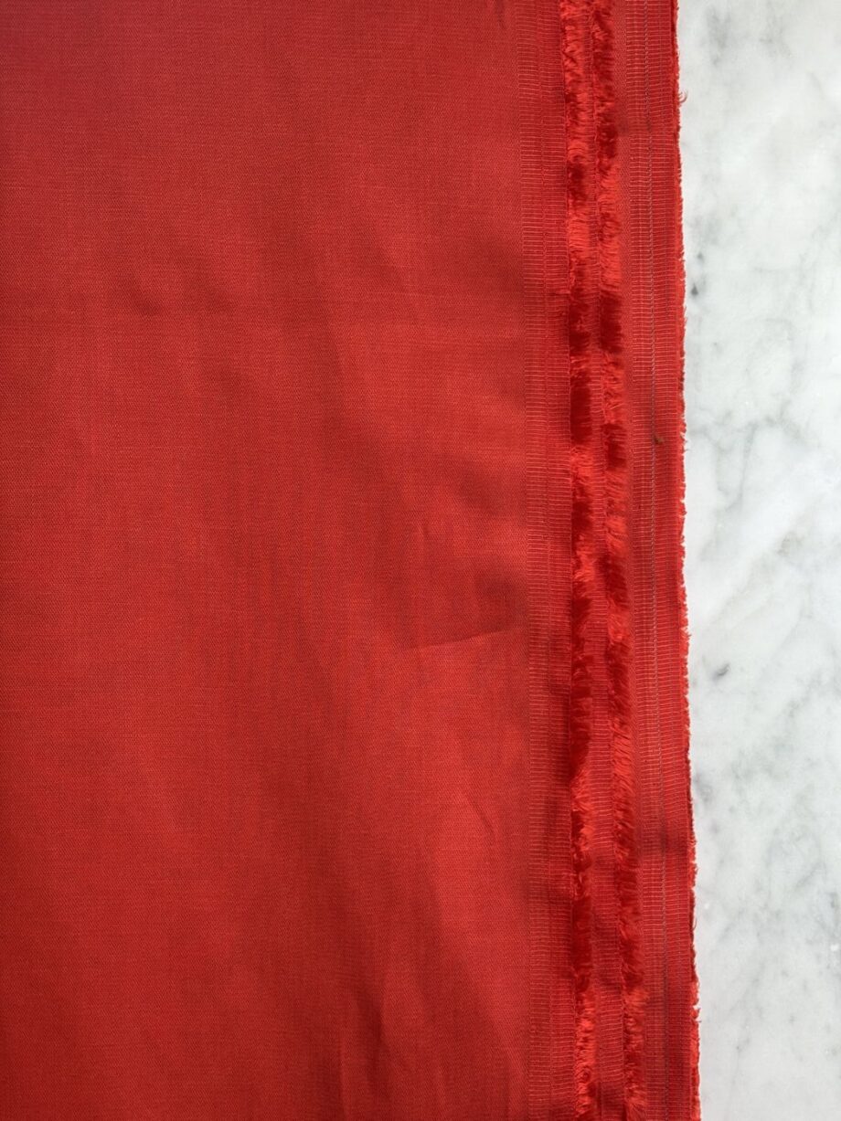 tissu uni lyocell corail lily tissus au mètre nuances fabrics