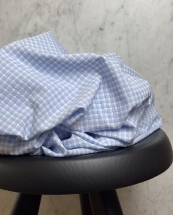 tissu coton gingham petits carreaux vichy vika tissus au mètre nuances fabrics
