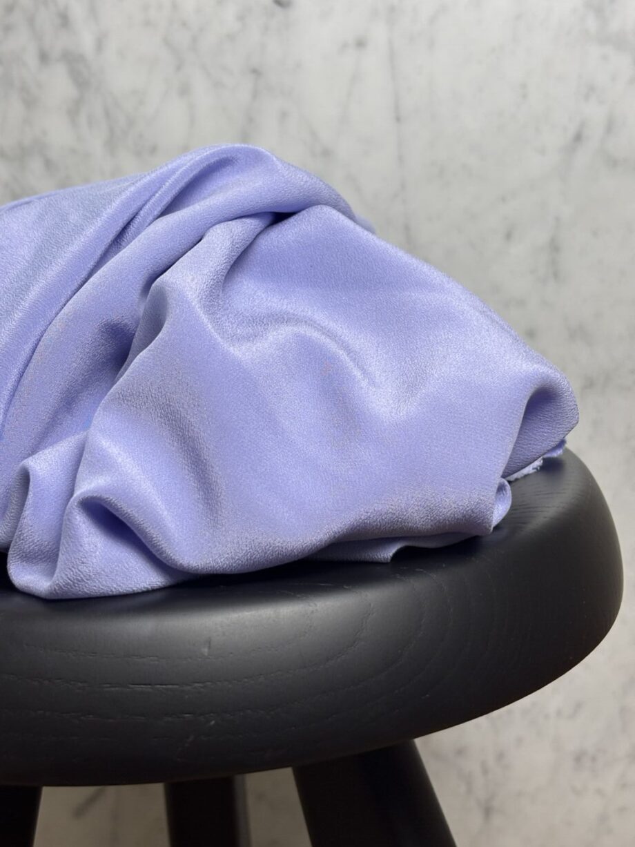 Tissu Soie Lavée Tara Bleu Lavande Tissus Au Mètre Nuances Fabrics 1