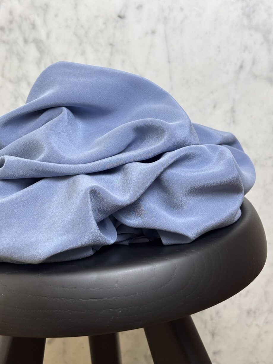 Tissu Soie Lavée Tara Bleu Niagara Tissus Au Mètre Nuances Fabrics 1