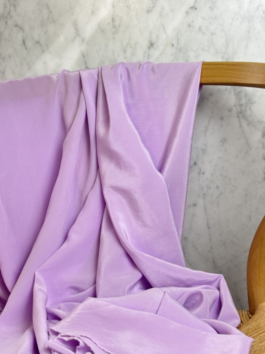 Tissu Soie Lavée Tara Glycine Tissus Au Mètre Nuances Fabrics 2