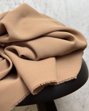 Tissu Crêpe Twill Camel Doria Tissus Au Mètre Nuances Fabrics 1