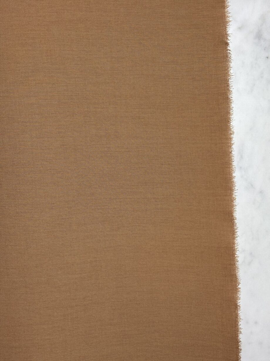Tissu Crêpe Twill Camel Doria Tissus Au Mètre Nuances Fabrics 2