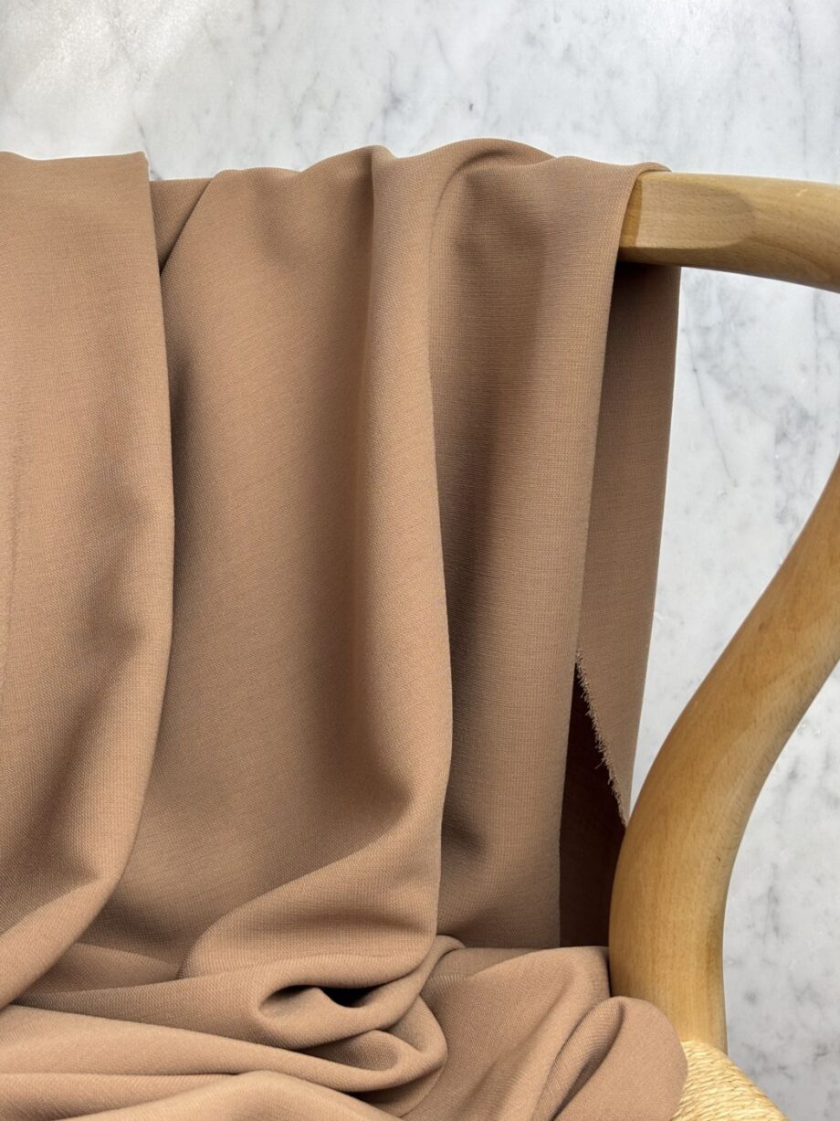 Tissu Crêpe Twill Camel Doria Tissus Au Mètre Nuances Fabrics 3