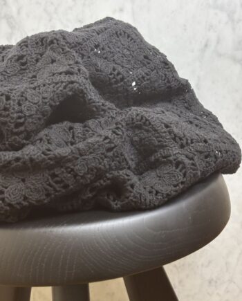 Tissu Guipure De Coton Crochet Noir Jasmine Tissus Au Mètre Nuances Fabrics 1