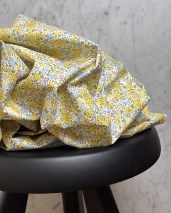 Tissu Popeline De Coton Motif Petites Fleurs Sunshine Tissus Au Mètre Nuances Fabrics 2