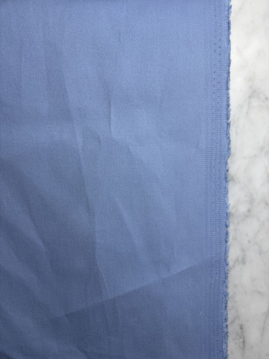 Tissu Emma Sergé Coton Spandex Ciel Tissus Au Mètre Nuances Fabrics 2