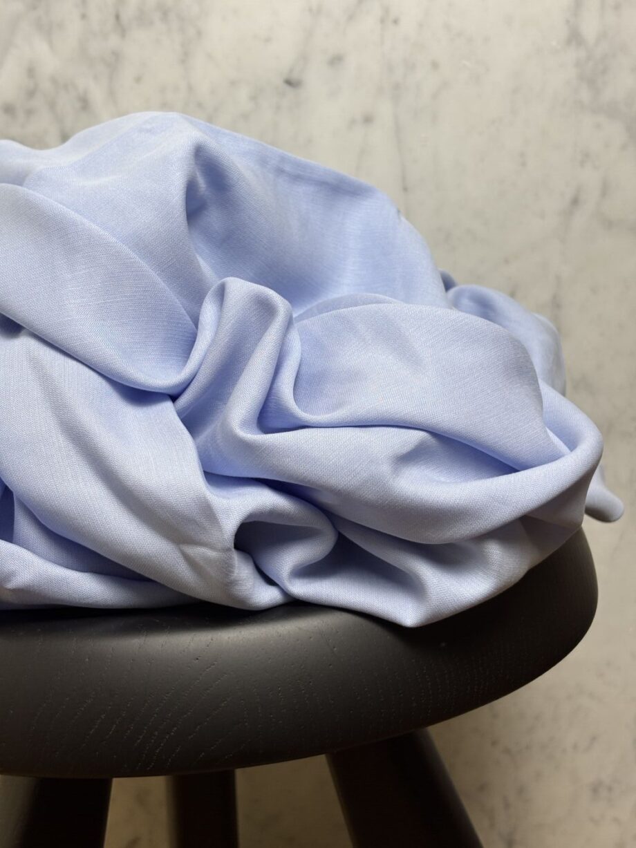 Tissu Lyocell Uni Ciel Sara Tissus Au Mètre Nuances Fabrics 1