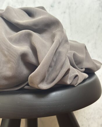 Tissu Lyocell Uni Gris Sara Tissus Au Mètre Nuances Fabrics 1
