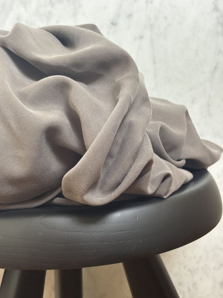 Tissu Lyocell Uni Gris Sara Tissus Au Mètre Nuances Fabrics 1
