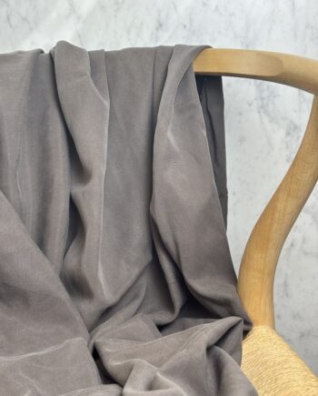 Tissu Lyocell Uni Gris Sara Tissus Au Mètre Nuances Fabrics 2