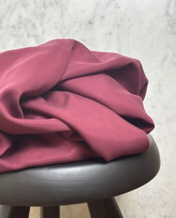 Tissu Lyocell Uni Prune Sara Tissus Au Mètre Nuances Fabrics 1