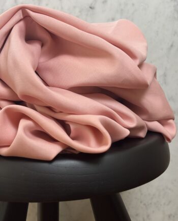 Tissu Lyocell Uni Rose Sara Tissus Au Mètre Nuances Fabrics 1