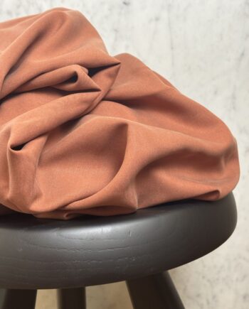 Tissu Lyocell Uni Tomette Sara Tissus Au Mètre Nuances Fabrics 1