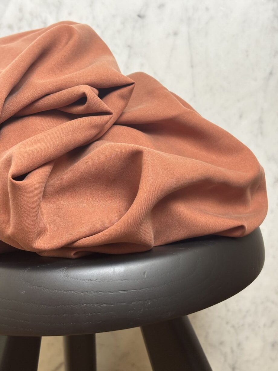 Tissu Lyocell Uni Tomette Sara Tissus Au Mètre Nuances Fabrics 1