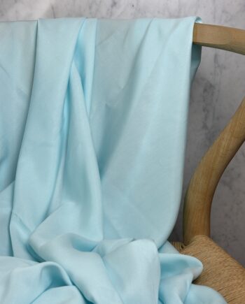 Tissu Lyocell Uni Vert Lagon Sara Tissus Au Mètre Nuances Fabrics 2