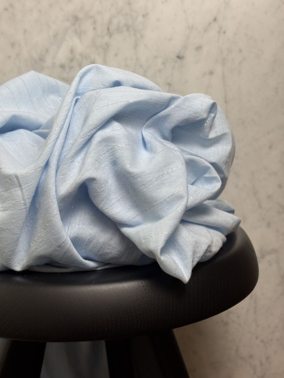 Box Capri Coupon 3 Mètres Voile De Coton Lurex Ciel Tissus Au Mètres Nuances Fabrics 1