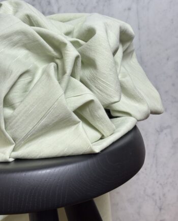Box Capri Coupon 3 Mètres Voile De Coton Lurex Vert Nil Tissus Au Mètres Nuances Fabrics 1