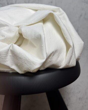 Box Coupon 2 Mètres Coton Plumetis Écru Tissus Au Mètre Nuances Fabrics 1