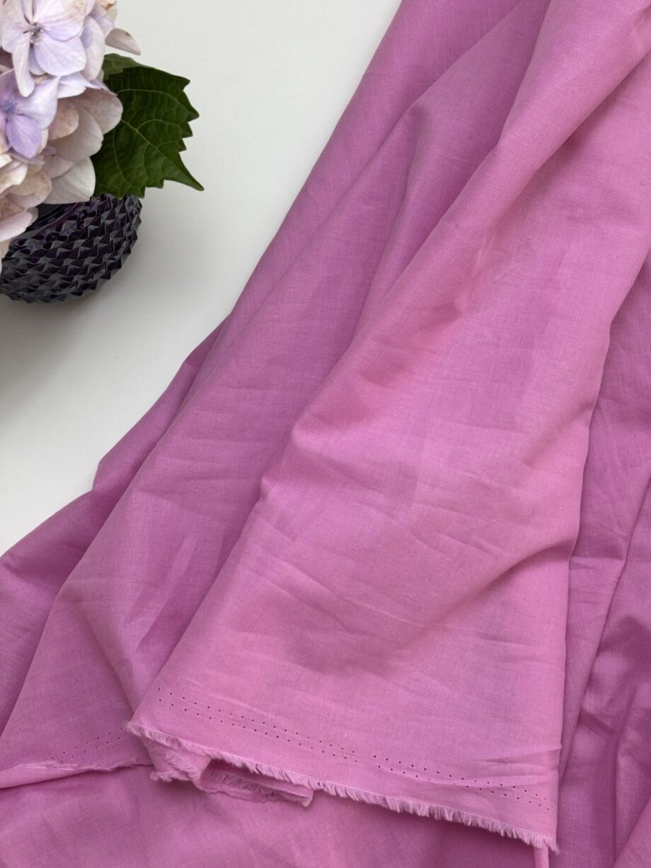 Popeline De Coton Uni Marco Coloris Orchidée Tissus Au Mètre Nuances Fabrics 3