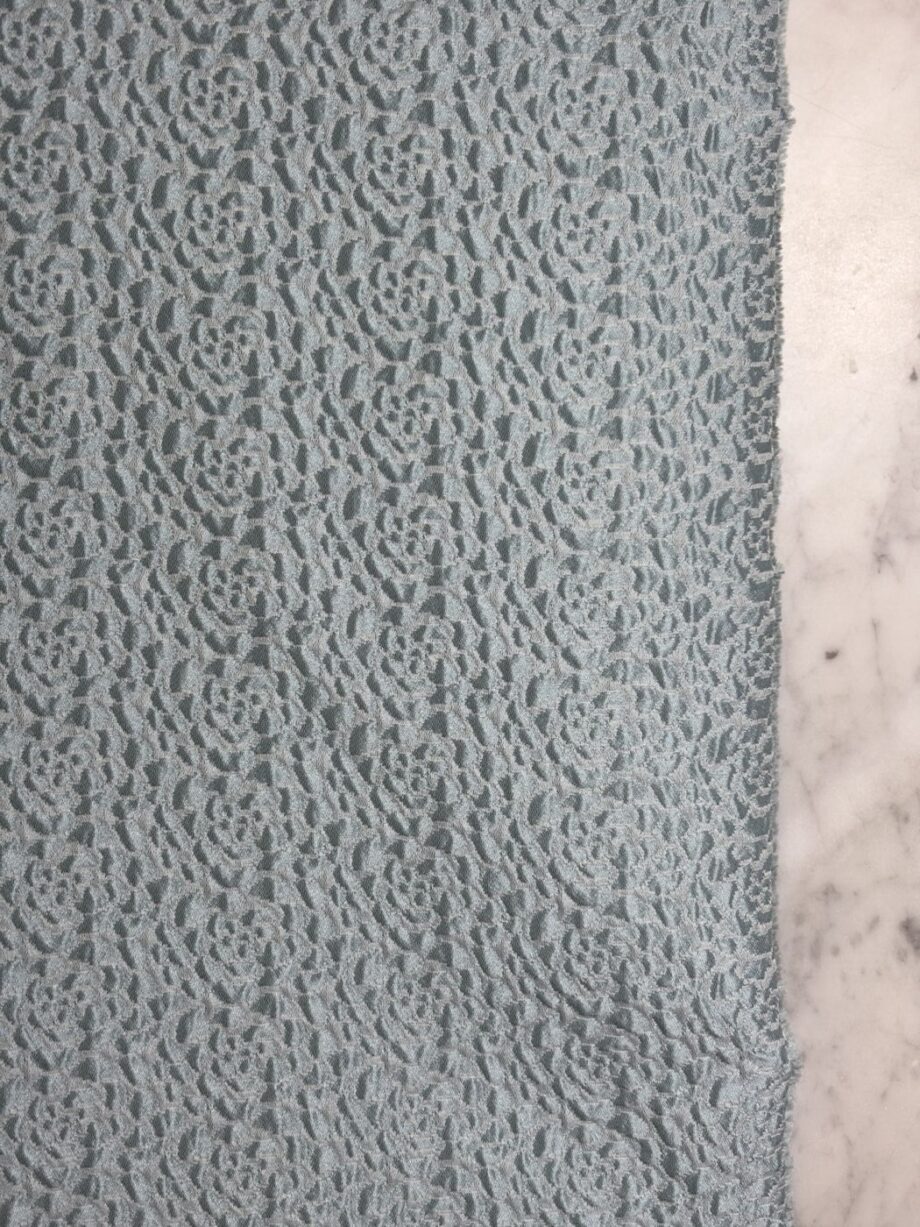 Tissu Elena Jacquard Bleu Ciel Tissus Au Mètre Nuances Fabrics 2