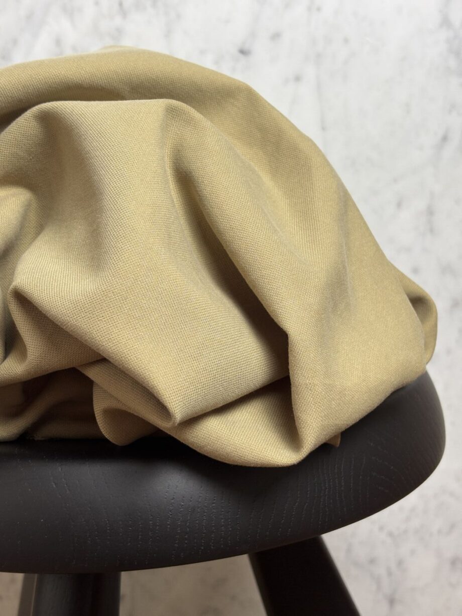 Tissu Gabardine Coton Lyocell Uni Camel Betty Tissus Au Mètre Nuances Fabrics 1