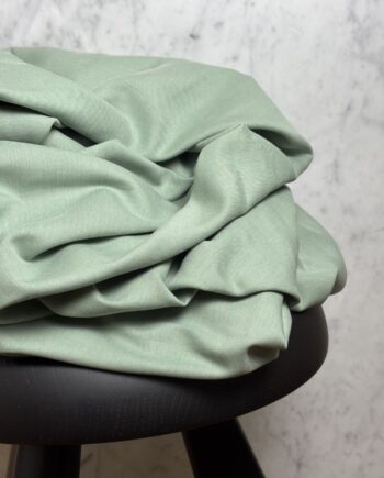 Tissu Gabardine Coton Lyocell Uni Vert Betty Tissus Au Mètre Nuances Fabrics 1