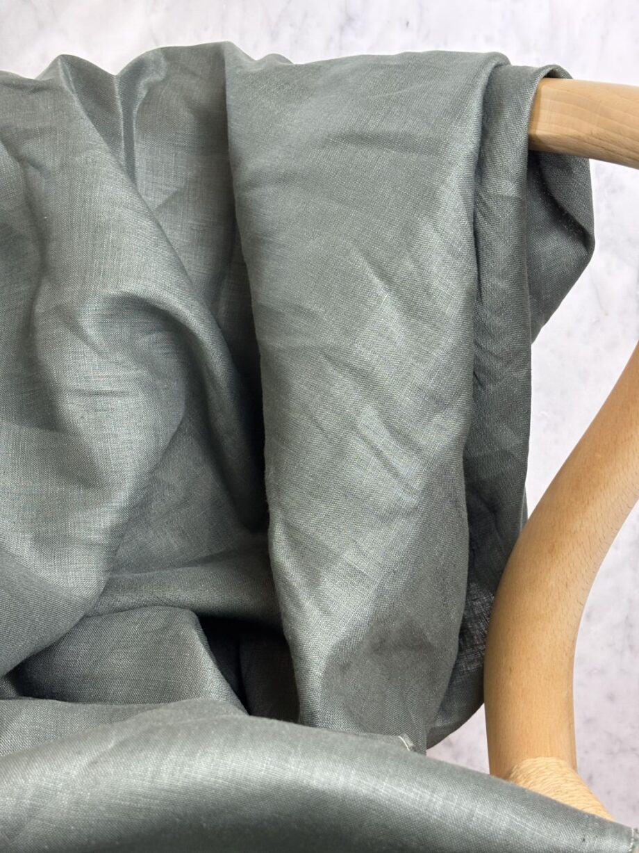 Tissu Linena Lin Uni Sapin Tissus Au Mètre Nuances Fabrics 3