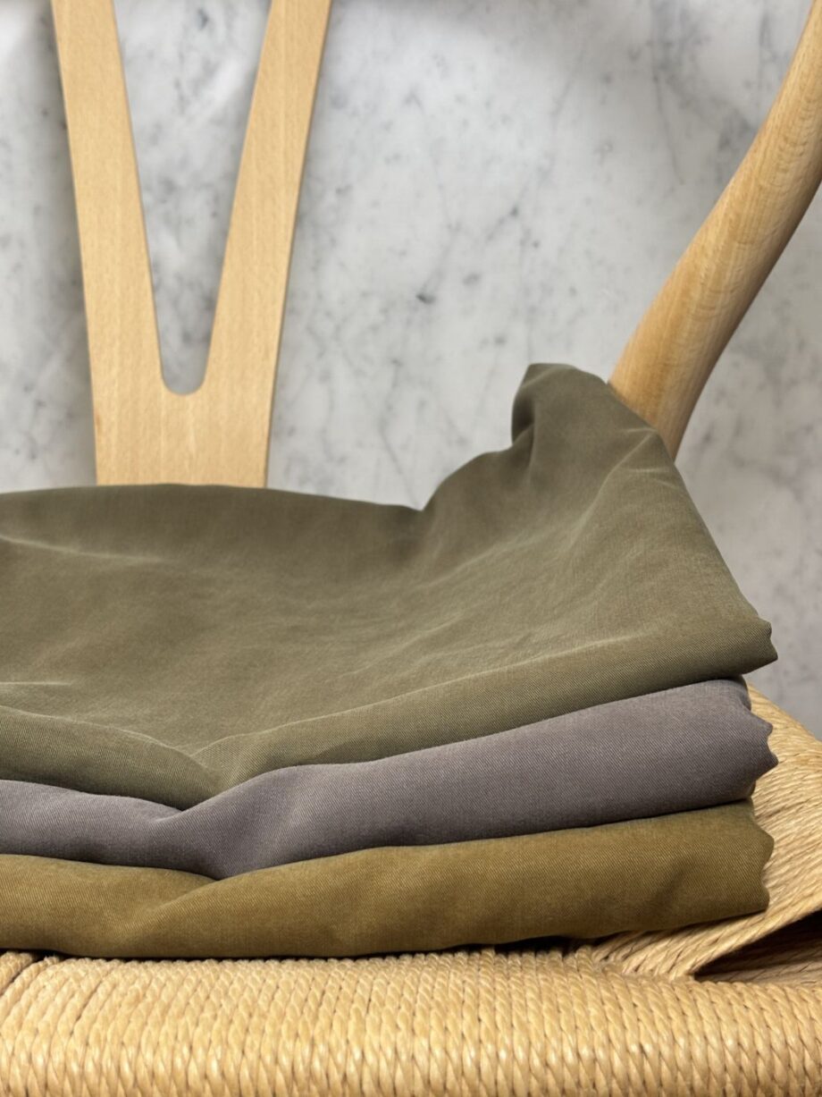 Tissu Lyocell Uni Sara Tissus Au Mètres Nuances Fabrics 5