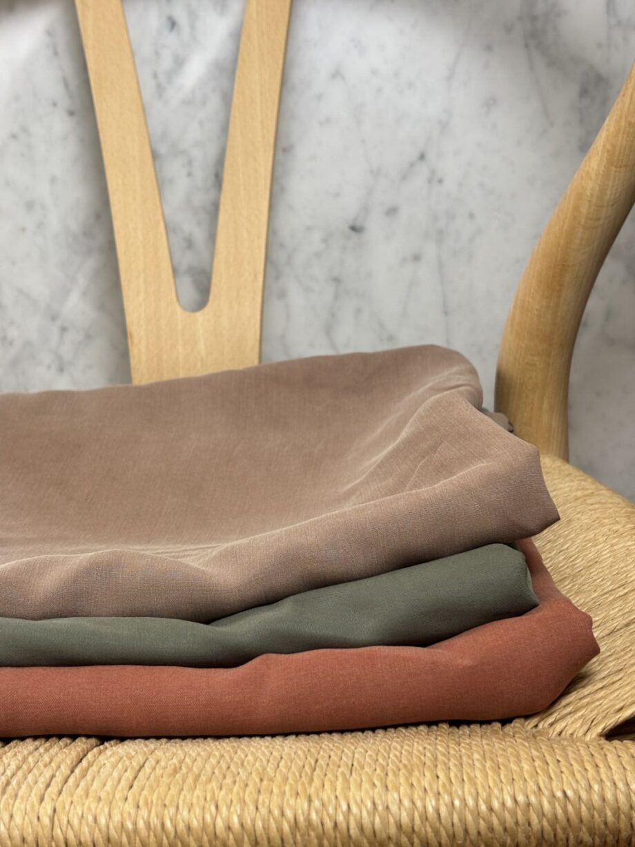 Tissu Lyocell Uni Sara Tissus Au Mètres Nuances Fabrics 9