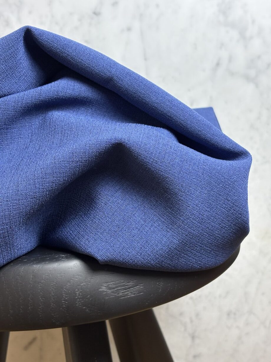 Tissu Marina Polyester Et Spandex Uni Bleu Océan Tissus Au Mètre Nuances Fabrics 1