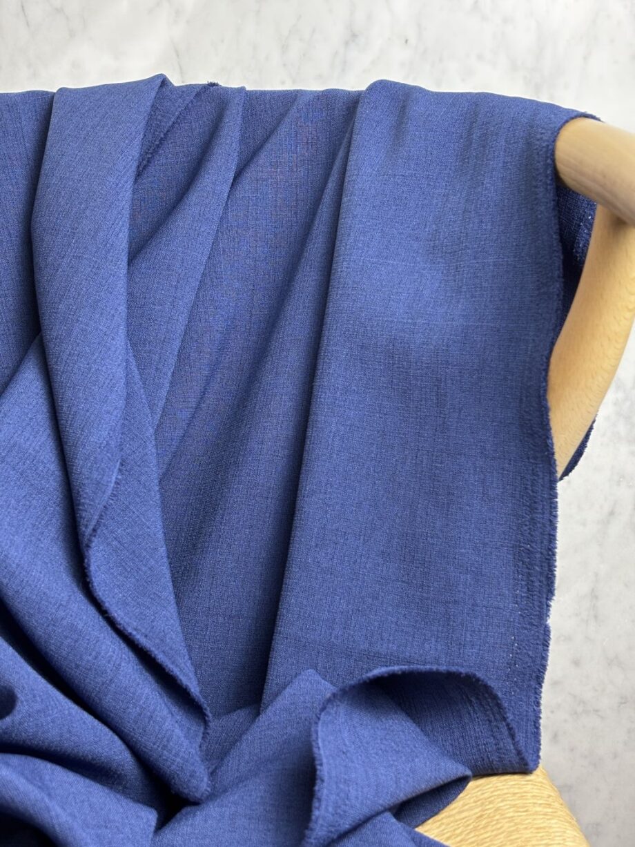 Tissu Marina Polyester Et Spandex Uni Bleu Océan Tissus Au Mètre Nuances Fabrics 2