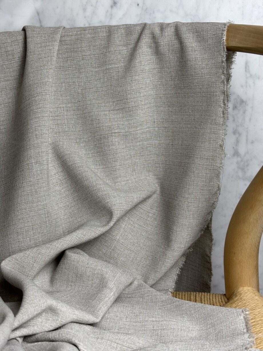Tissu Marina Polyester Spandex Beige Camel Tissus Au Mètre Nuances Fabrics 3